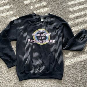 Mercury Retrograde Crewneck Sweatshirt